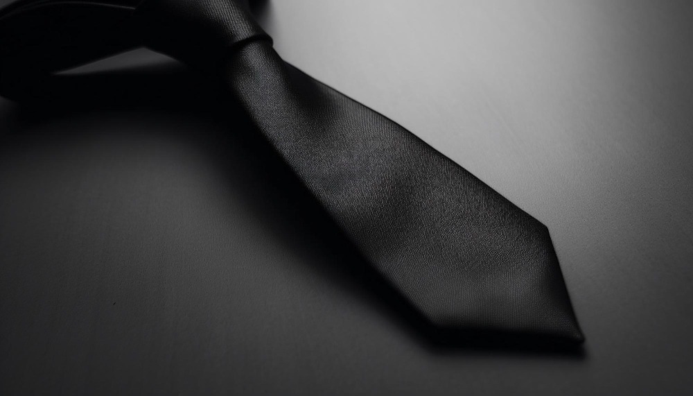 Image By vecstock black silk tie